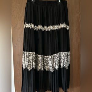 Black Lace Skirt
